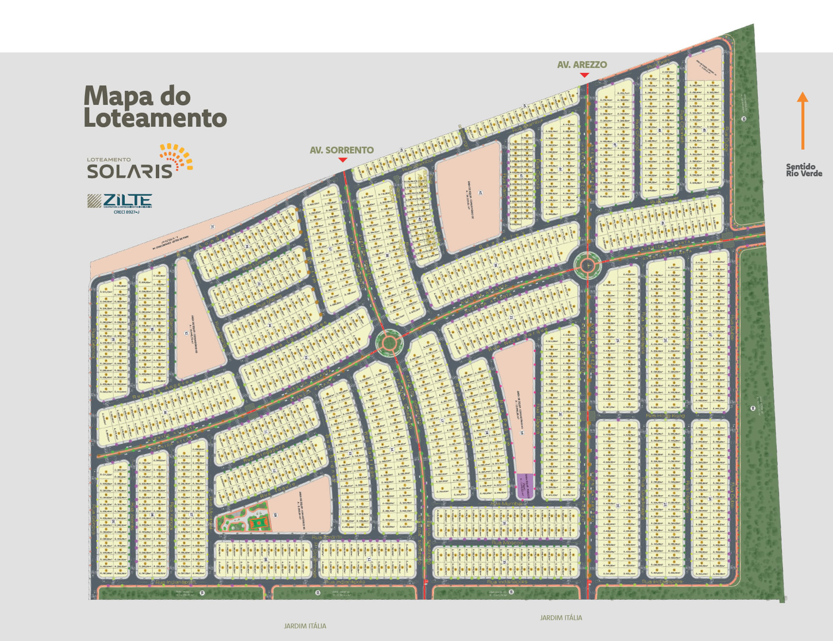 Mapa Solares